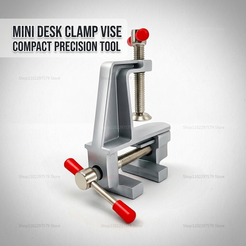 Electronics Repair Table - Penjepit Meja Mini Aluminium untuk Kerajinan