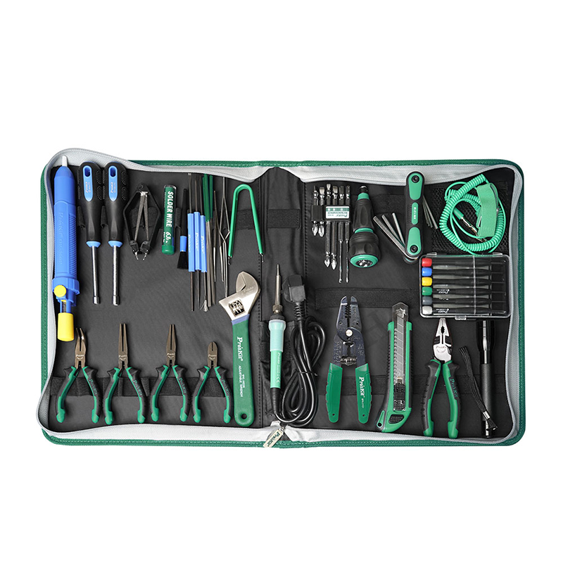 Electronic Repair Tutorial - 52 Buah Pro'sKit PK-2002B Kit Perbaikan