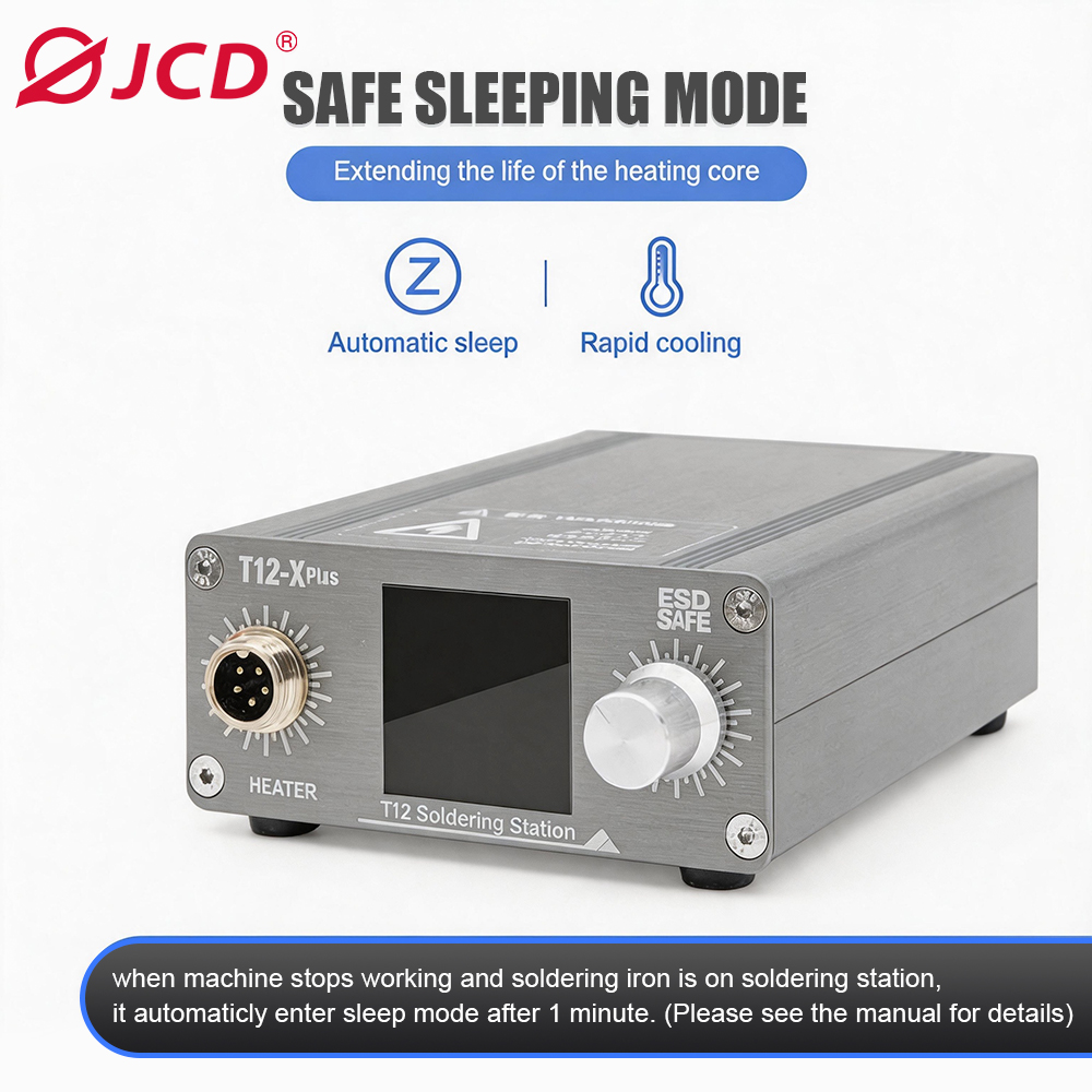 JCD T12-X plus Stasiun Solder  - Electronics Repair Plus ulasan dan harga