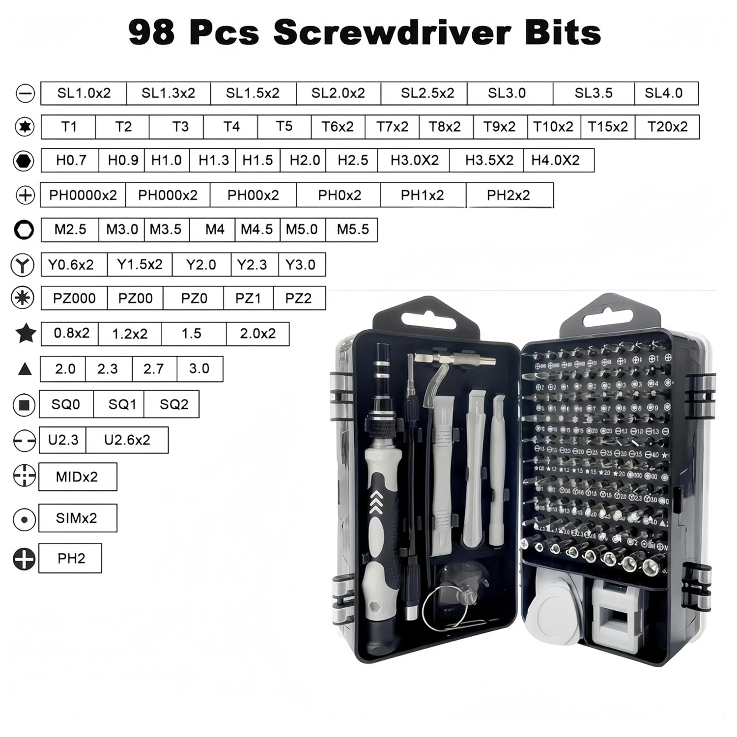 Set Obeng Presisi 115-in-1, Pe - Electronic Repair Tutorial ulasan dan harga