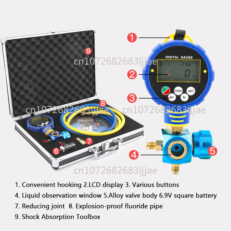 Alat Ukur Tekanan Refrigeran F - Electronics Repair Plus ulasan dan harga