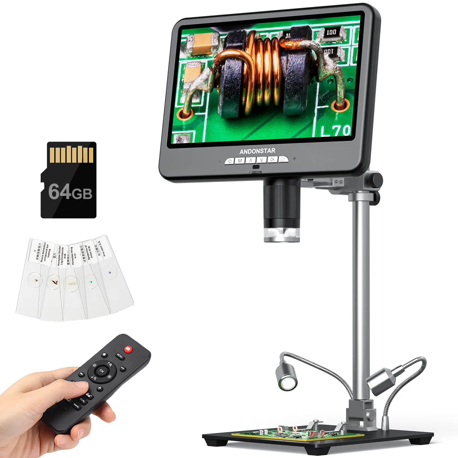 Andonstar AD210S-Pro 4K 60FPS  - Electronics Repair In Usa ulasan dan harga