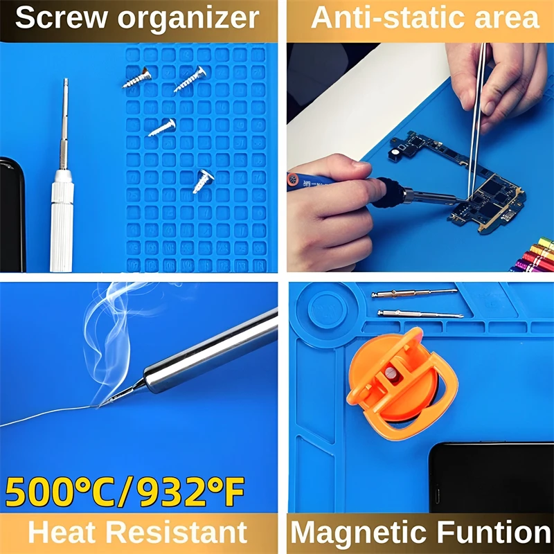 Alas solder silikon ESD antist - Electronic Repair Tutorial ulasan dan harga