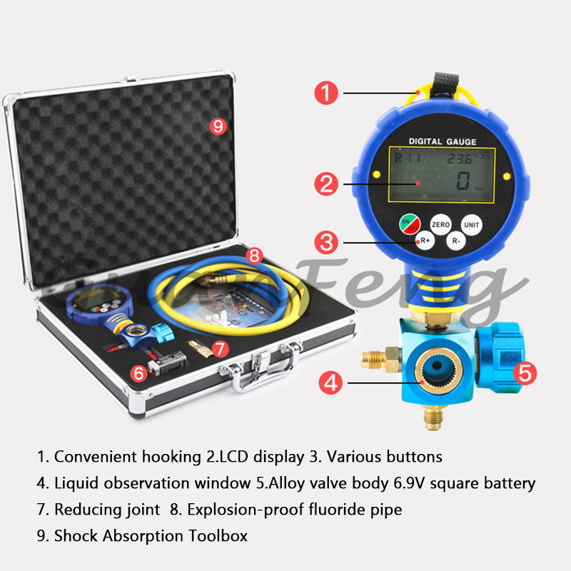 Layar Digital Pendingin Udara  - Electronics Repair Plus ulasan dan harga