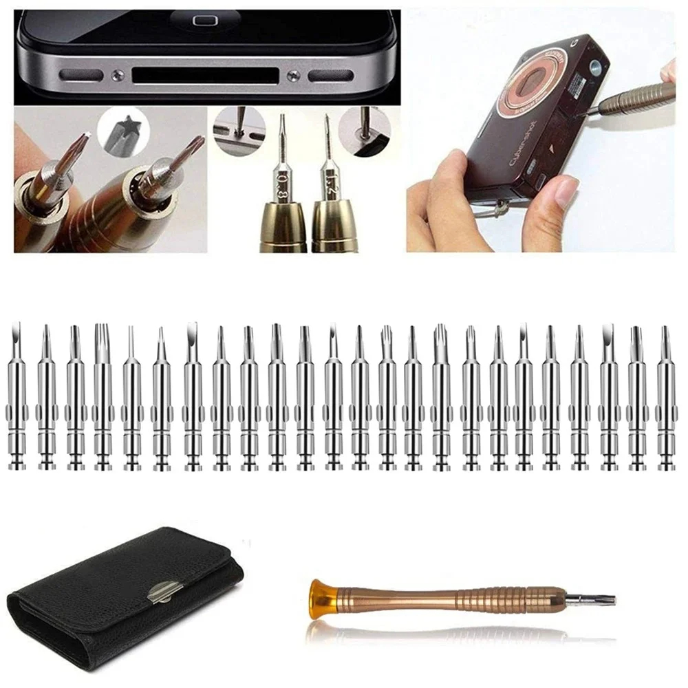 Set obeng presisi Mini 25 in 1 - Electronic Repair Tutorial ulasan dan harga